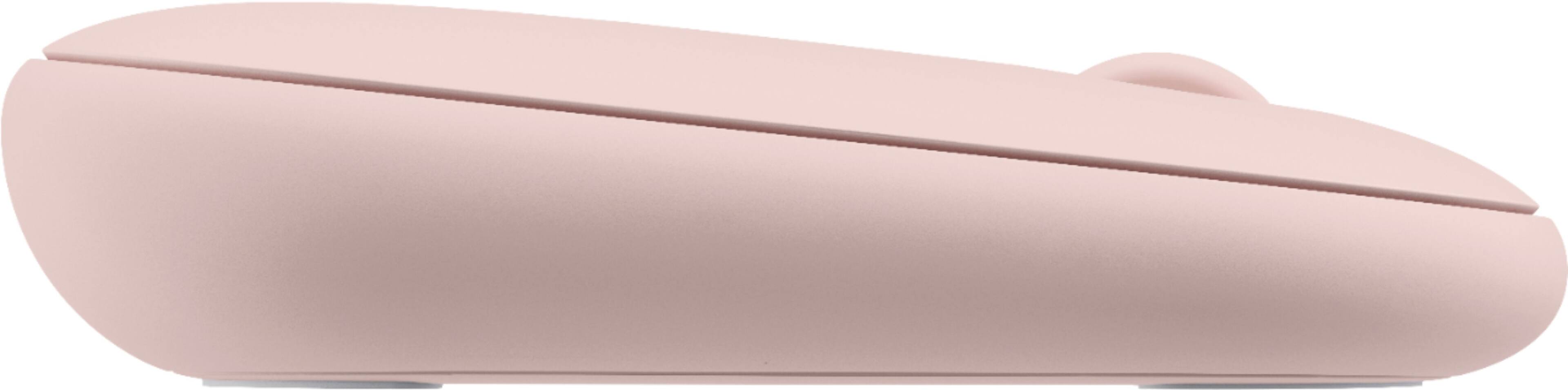 Alt View 14. Logitech - Pebble M350 Wireless Optical Ambidextrous Mouse with Silent Click - Rose.