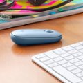 Alt View Zoom 12. Logitech - Pebble M350 Wireless Optical Ambidextrous Mouse with Silent Click - Blue Gray.