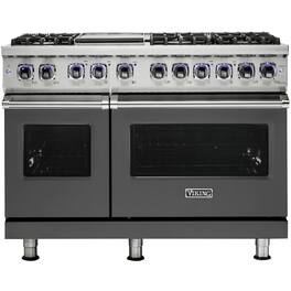 Viking - VGR Freestanding 7-Series Gas 48"W Range - Damascus Gray
