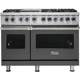 Viking - VGR Freestanding 7-Series Gas 48"W Range - Damascus Gray