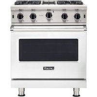 Viking - Professional 5 Series 4.0 Cu. Ft. Freestanding LP Gas Convection Range - Damascus Gray - Front_Zoom