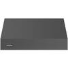 Front. Viking - Professional 5 Series 36" Externally Vented Range Hood - Damascus Gray.