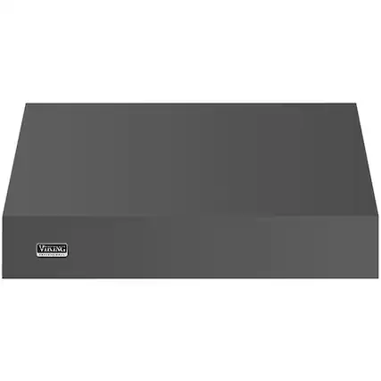Front. Viking - Professional 5 Series 30" Externally Vented Range Hood - Damascus Gray.