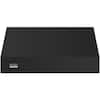 Front. Viking - Professional 5 Series 30" Externally Vented Range Hood - Cast Black.