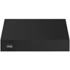 Front. Viking - Professional 5 Series 48" Externally Vented Range Hood - Cast Black.