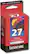 Angle Standard. Lexmark - Lexmark No. 27 Color Ink Cartridge - Inkjet - 140 Page - Cyan, Magenta, Yellow - Color.