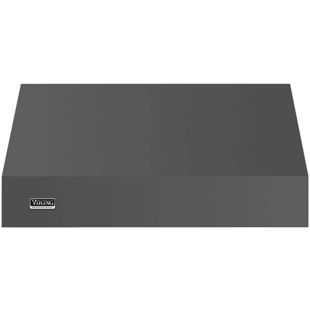 Front. Viking - Professional 5 Series 48" Externally Vented Range Hood - Damascus Gray.