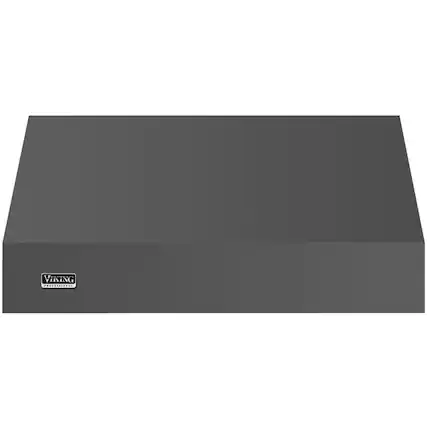 Front. Viking - Professional 5 Series 48" Externally Vented Range Hood - Damascus Gray.