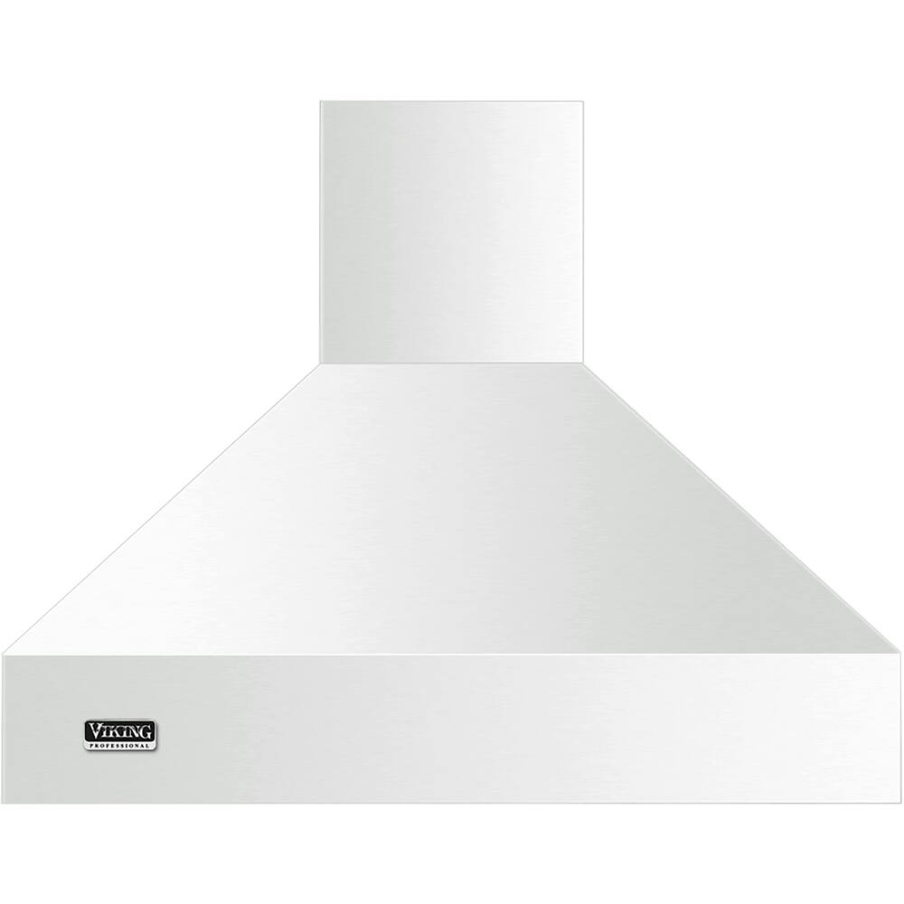 Front. Viking - Professional 5 Series 36" Externally Vented Range Hood - Frost White.