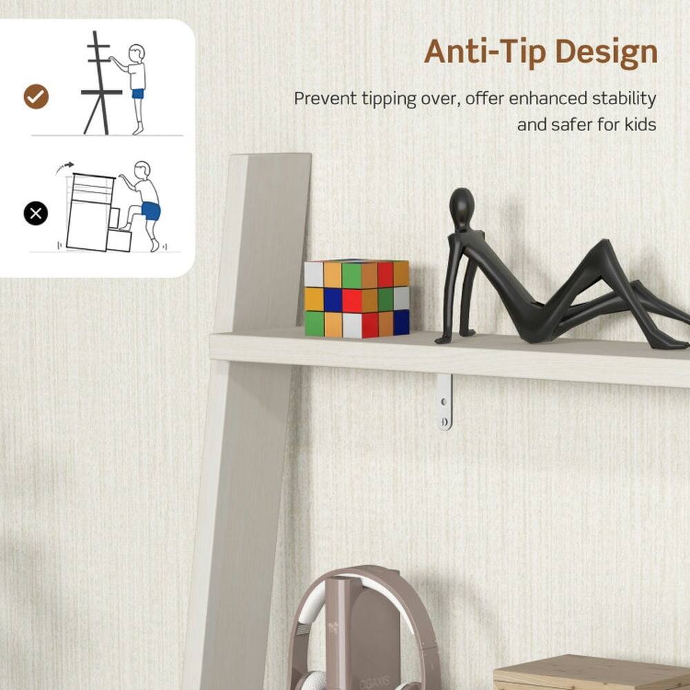 Anti-Tip Design  
Prevent tipping over, offer enhanced stability and safer for kids