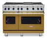 Viking - 48 in. Wide 6 Burner VGR Freestanding 7 Series Gas Range - Golden Hour