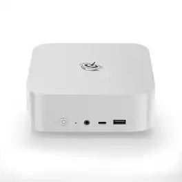 Beelink - SER8 Mini PC | Ryzen 7 8745HS | 32GB DDR5 512GB SSD | Super Quiet Gaming Desktop | Win 11 Pro - Frost Silver