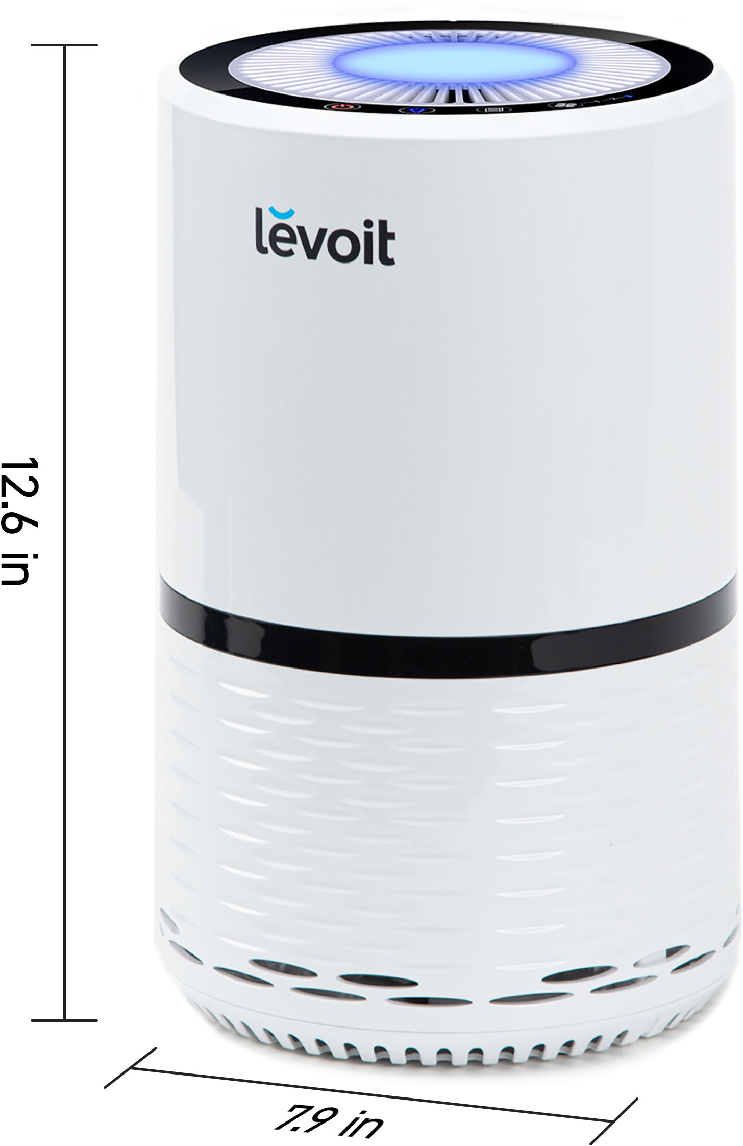 Levoit Aerone 129 Sq. Ft True HEPA Air Purifier with Replacement Filter  White HEAPAPLVNUS0021 - Best Buy