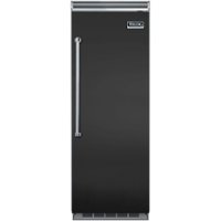 Viking - Professional 5 Series Quiet Cool 17.8 Cu. Ft. Built-In Refrigerator - Cast Black - Front_Zoom