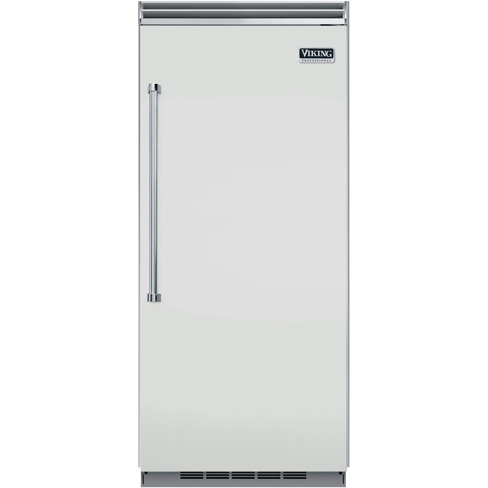 Viking – Professional 5 Series Quiet Cool 19.2 Cu. Ft. Upright Freezer with Interior Light – Frost White