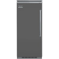 Viking - Professional 5 Series Quiet Cool 19.2 Cu. Ft. Upright Freezer with Interior Light - Damascus gray - Front_Zoom