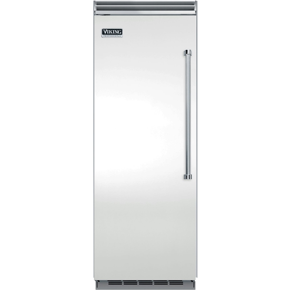 Viking – Professional 5 Series Quiet Cool 17.8 Cu. Ft. Built-In Refrigerator – Frost White