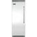 Front. Viking - Professional 5 Series Quiet Cool 17.8 Cu. Ft. Built-In Refrigerator - Frost White.