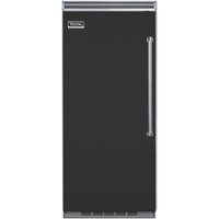 Viking - Professional 5 Series Quiet Cool 22.8 Cu. Ft. Built-In Refrigerator - Cast Black - Front_Zoom