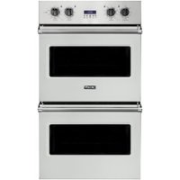 Viking - Professional 5 Series 30" Built-In Double Electric Convection Wall Oven - Frost white - Front_Zoom