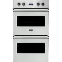 Viking - Professional 5 Series 30" Built-In Double Electric Convection Wall Oven - Frost White - Front_Zoom