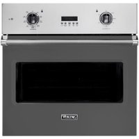 Viking - Professional 5 Series 30" Built-In Single Electric Convection Oven - Damascus Gray - Front_Zoom