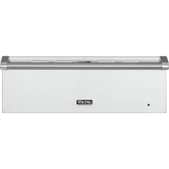 Front Zoom. Viking - Professional 5 Series 29" Warming Drawer - Frost White.