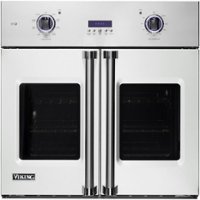 Viking - Professional 7 Series 30" Built-In Single Electric Convection Oven - Frost White - Front_Zoom