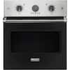 Front. Viking - Professional 5 Series 27" Built-In Single Electric Convection Oven - Cast Black.