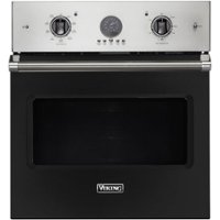 Viking - Professional 5 Series 27" Built-In Single Electric Convection Oven - Cast Black - Front_Zoom