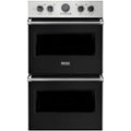 Viking - Professional 5 Series 30" Built-In Double Electric Convection Wall Oven - Cast Black