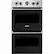 Front. Viking - Professional 5 Series 30" Built-In Double Electric Convection Wall Oven - Cast Black.