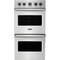 Viking - Professional 5 Series 27" Built-In Double Electric Convection Wall Oven - Frost white - Front_Zoom