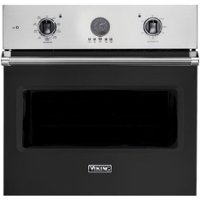 Viking - Professional 5 Series 30" Built-In Single Electric Convection Oven - Cast Black - Front_Zoom