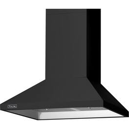 Viking 3 Series - 30 inches - Externally Vented & Recirculating - Wall Range Hood - Cast Black