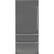 Front. Viking - 7 Series 20 Cu. Ft. Bottom-Freezer Built-In Refrigerator - Damascus Gray.