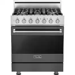 Viking - 3 Series Freestanding Gas 30" Range - Damascus Gray