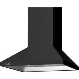 Viking 3 Series - 36 inches - Externally Vented & Recirculating - Wall Range Hood - Cast Black