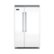 Front Zoom. Viking - Professional 5 Series Quiet Cool 29.1 Cu. Ft. Side-by-Side Built-In Refrigerator - Frost white.