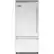 Front. Viking - Professional 5 Series Quiet Cool 20.4 Cu. Ft. Bottom-Freezer Built-In Refrigerator - Frost White.