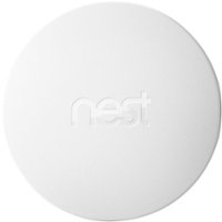 Google - Geek Squad Certified Refurbished Nest Temperature Sensor - White - Front_Zoom