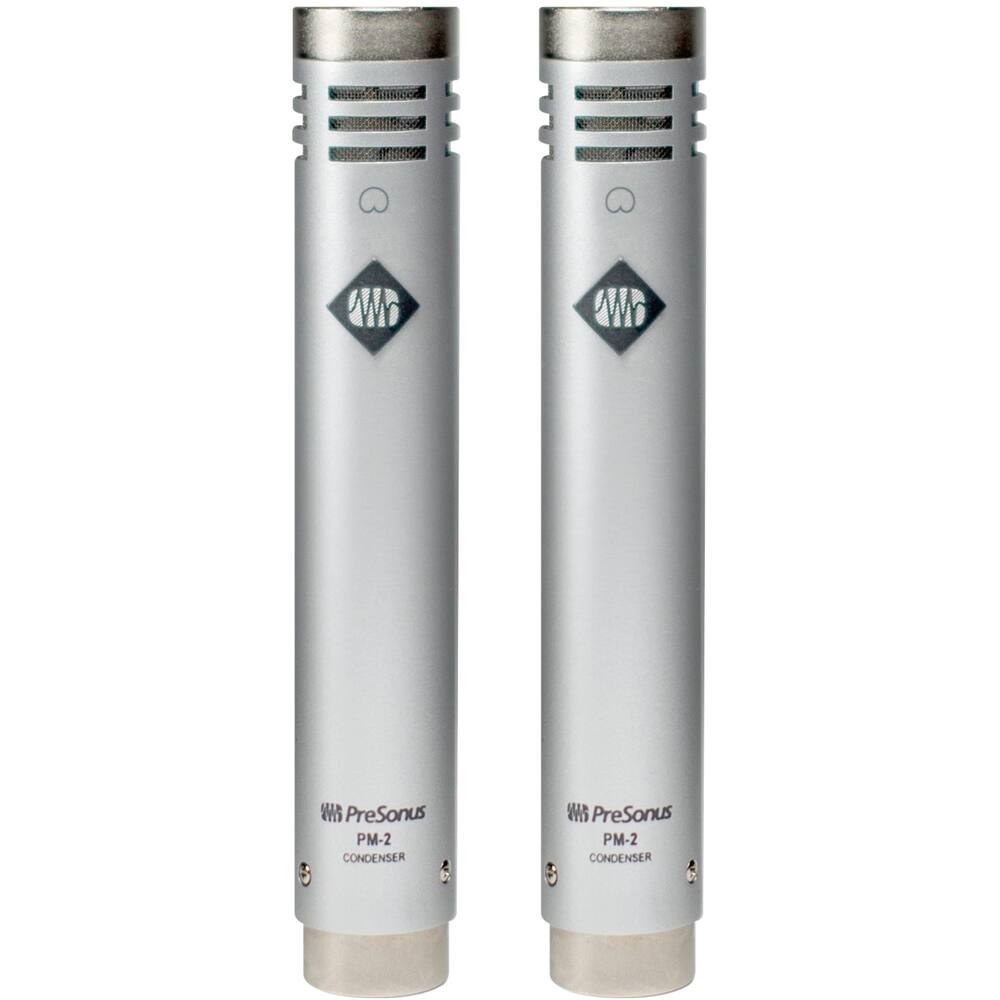 Front. PreSonus - Condenser Instrument Microphone - Silver.