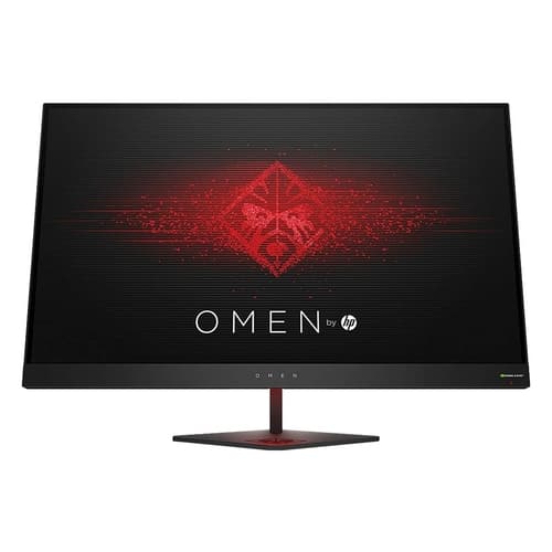 HP OMEN - 27" LED QHD AMD FreeSync Gaming Monitor with HDR - Black-Front_Standard 