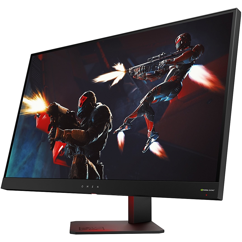 HP OMEN 27 IPS LED QHD 240Hz FreeSync and G-SYNC Compatible Gaming Monitor  with HDR (DisplayPort, HDMI, USB) Black Omen 27qs - Best Buy