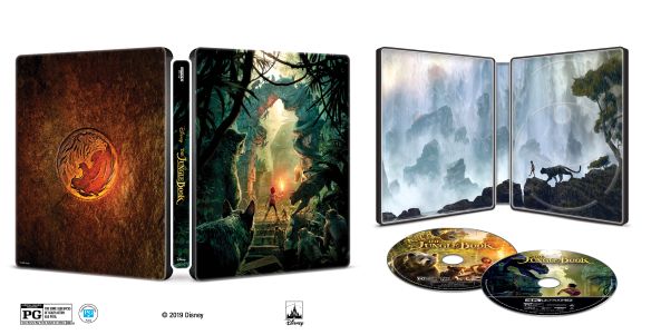 The Jungle Book [SteelBook] [Includes Digital Copy] [4K Ultra HD Blu-ray/Blu-ray] [Only @ Best Buy] [2016]