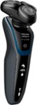 Angle Zoom. Philips Norelco - 5300 Wet/Dry Electric Shaver - Black/Navy Blue.