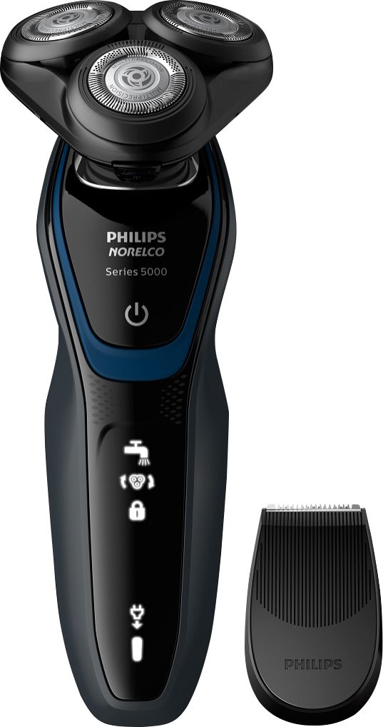 Best Buy: Philips Norelco 5300 Wet/Dry Electric Shaver Black/Navy