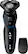 Left. Philips Norelco - 5300 Wet/Dry Electric Shaver - Black/Navy Blue.
