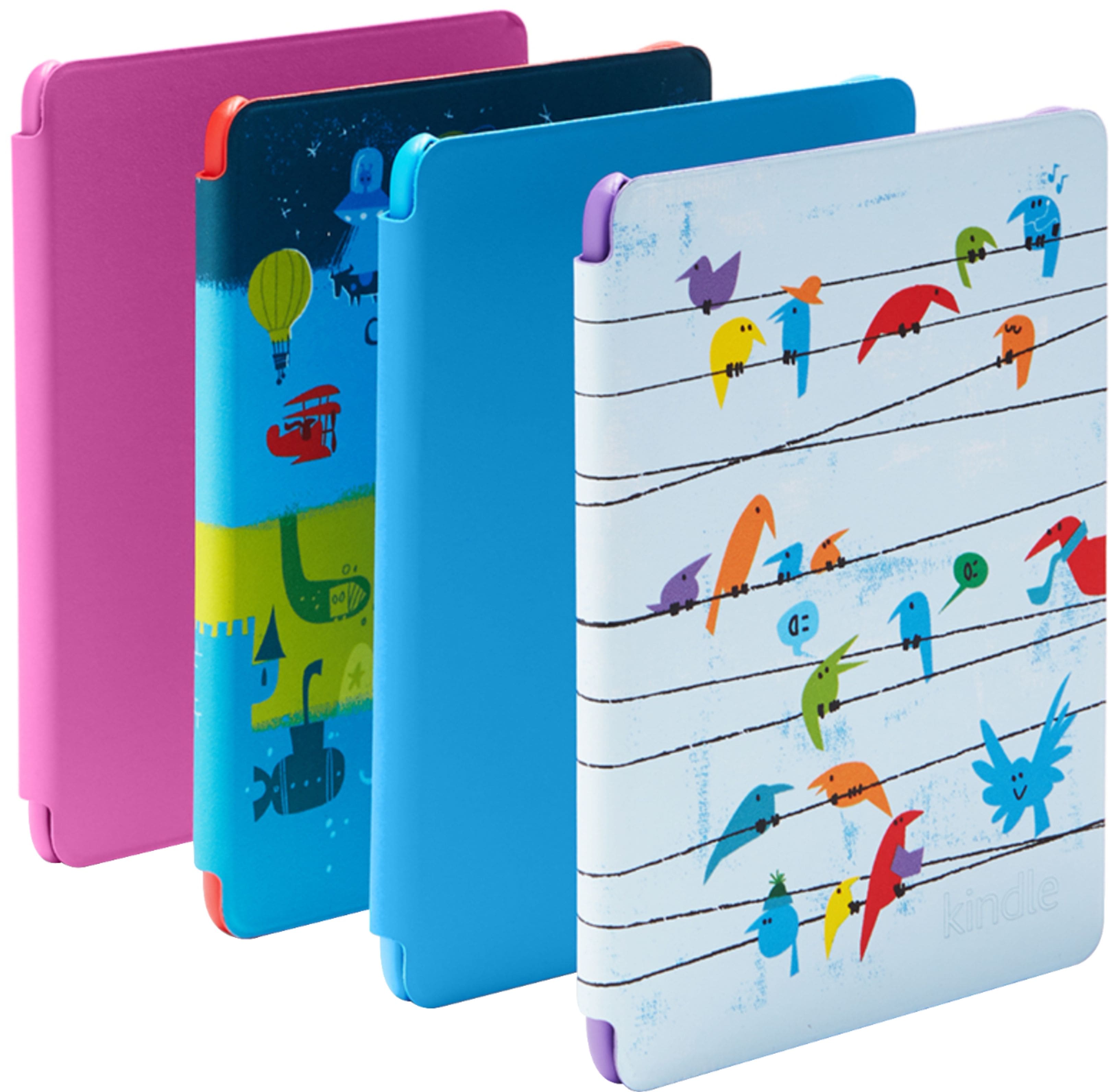 Alt View 17. Amazon - Kindle (10th Generation) Kids - 6" - 8GB - Rainbow Birds.