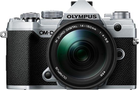 Olympus Om D E M5 Mark Iii Mirrorless Camera With 14 150mm Lens Silver V7091su000 Best Buy